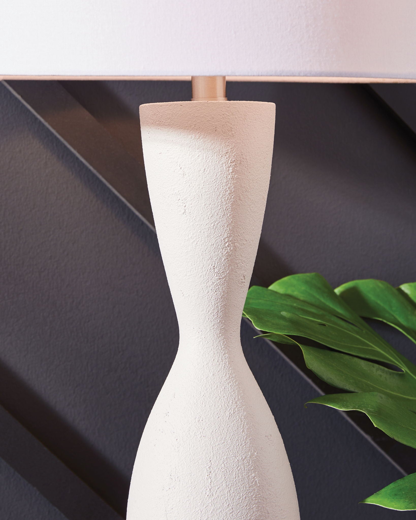 Davinford - Lampe de table Poly - Blanc