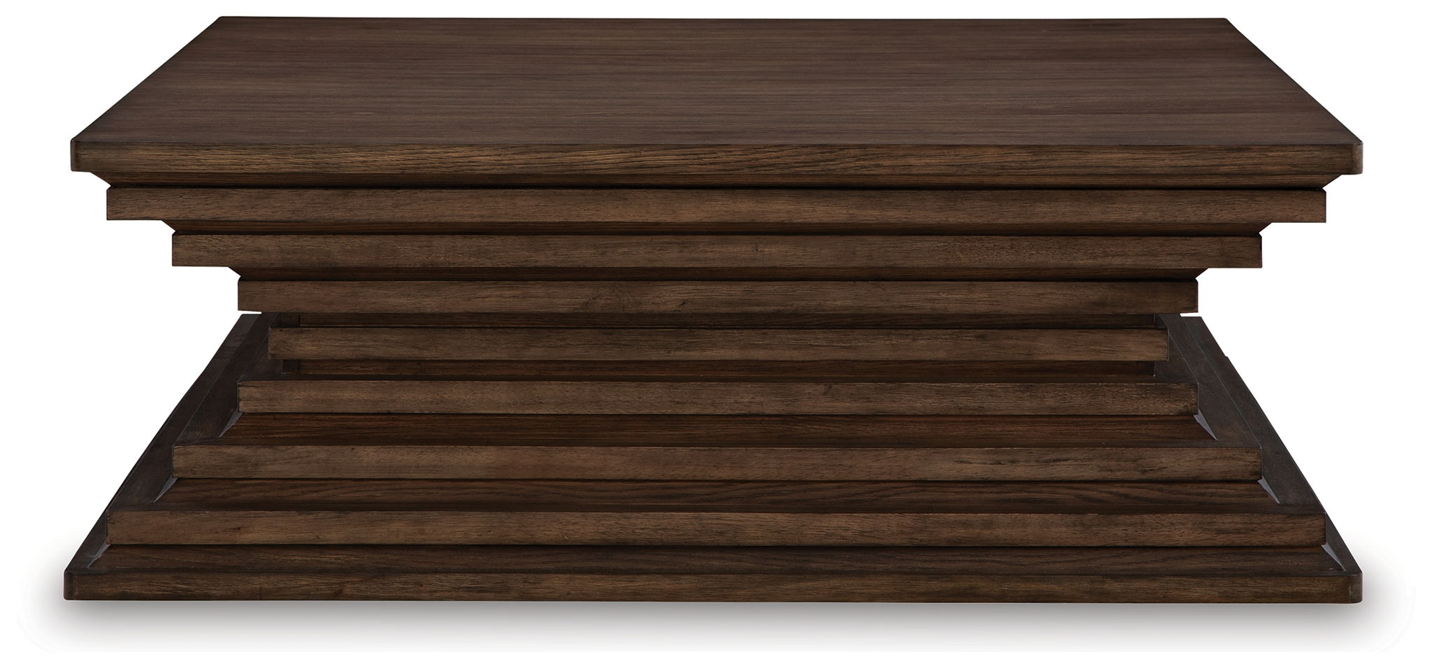 Hannodream - Table Basse Carrée - Marron Chaud