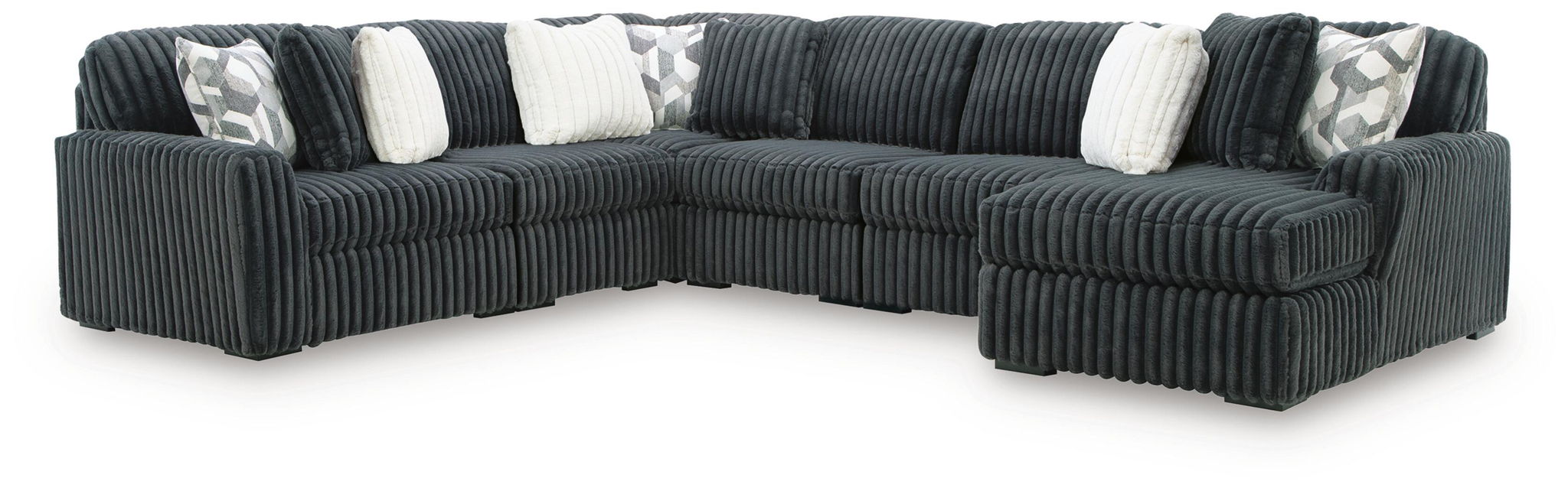 Midnight-Madness - Sectional - Gunmetal