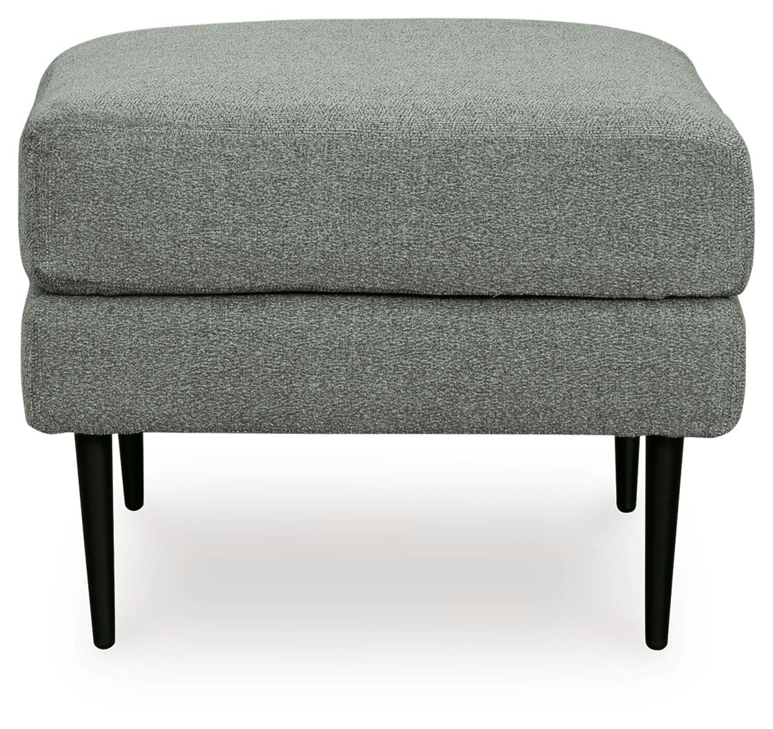 Hazela - Ottoman - Charcoal