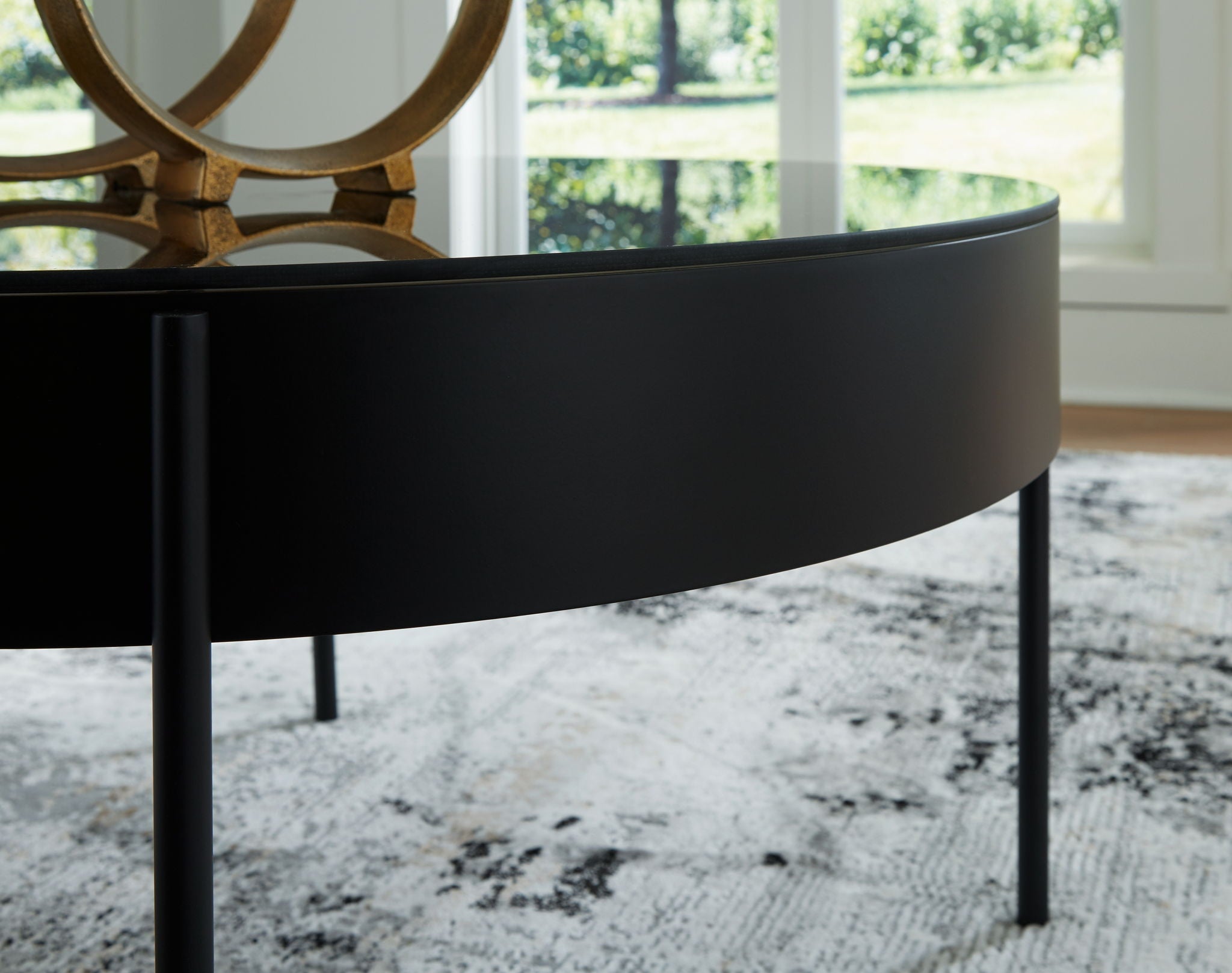 Ardoline - Tables d'appoint (Lot de 3) - Noir