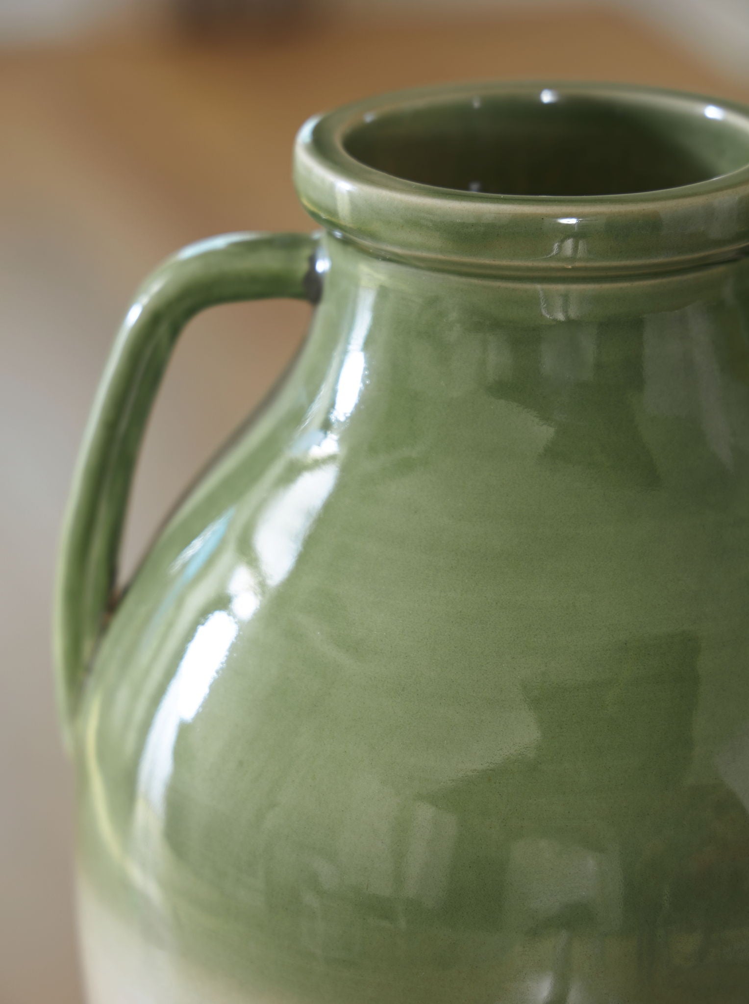 Andorbury - Vase - Vert / Beige