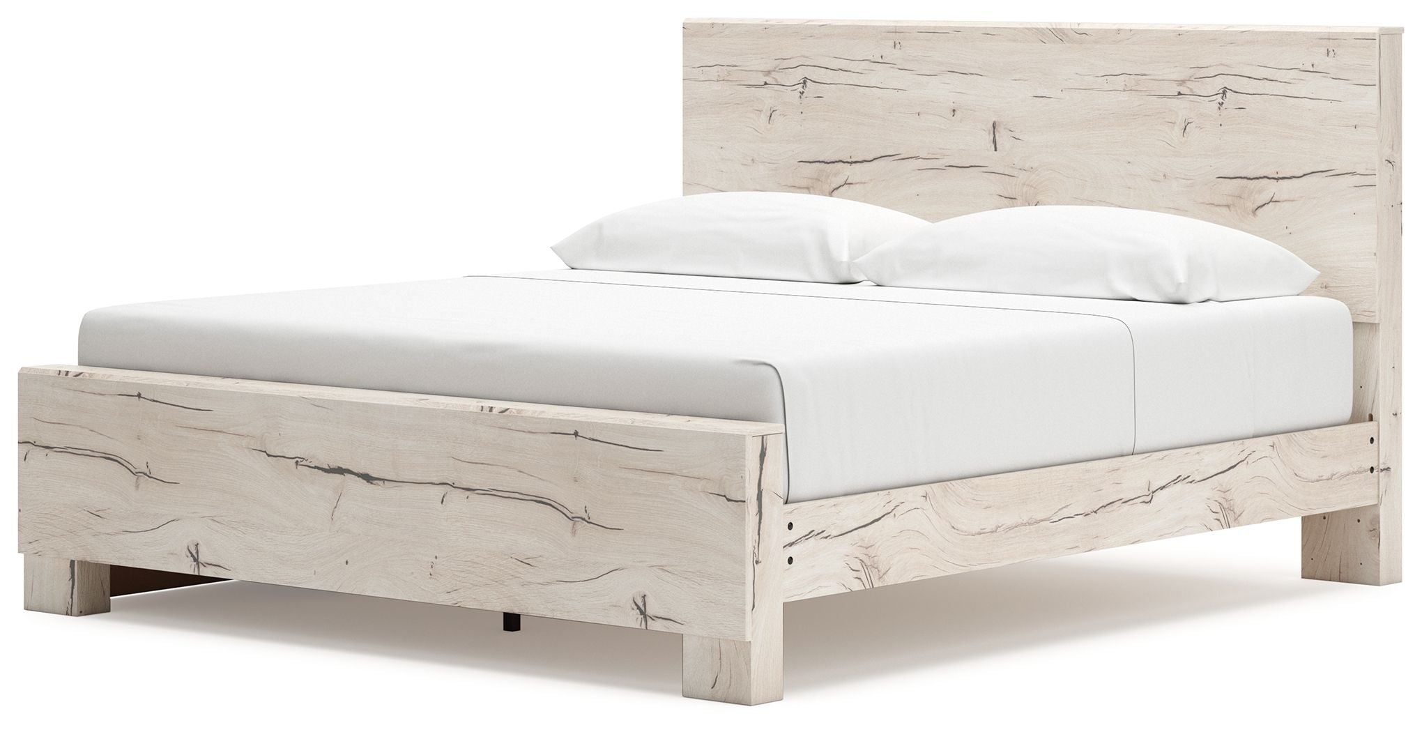 Lawroy - Lit à panneaux avec rangement
