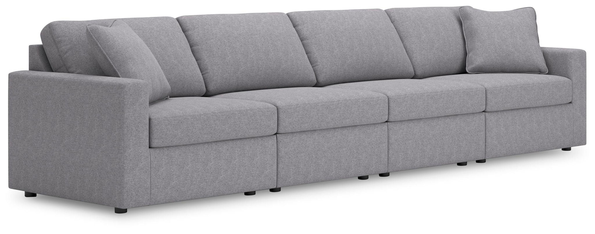 Modmax - Straight Sectional - Granite