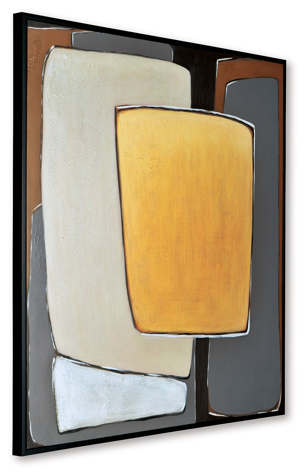 Actman - Décoration murale - Crème / Marron / Gris