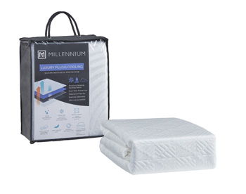 Protège-matelas avancé – Protège-matelas Queen (Lot de 4) – Blanc