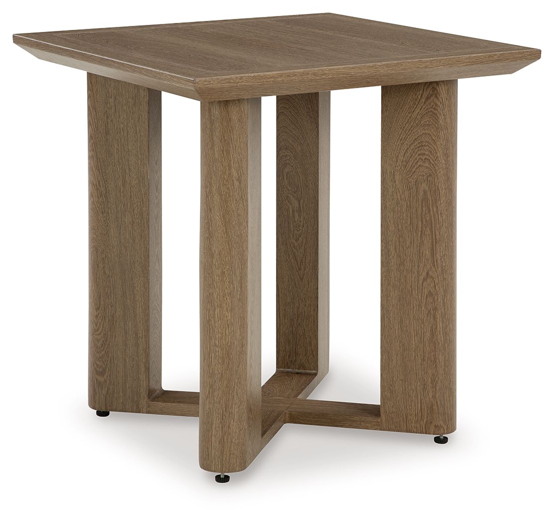 Serene Bay - Table d'appoint carrée - Brun foncé