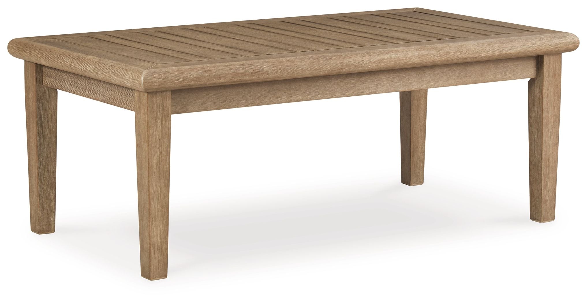 Table basse rectangulaire Carter Hall - Beige