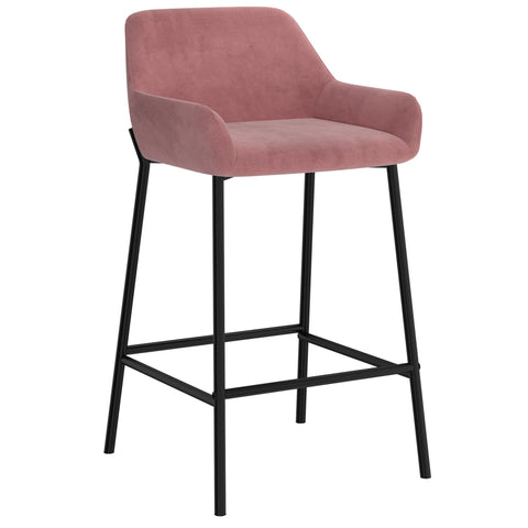 Baily 26'' Counter Stool, Set Of 2 Dusty Rose