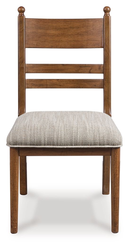 Greddinton - Chaise d'appoint de salle à manger rembourrée (lot de 2)