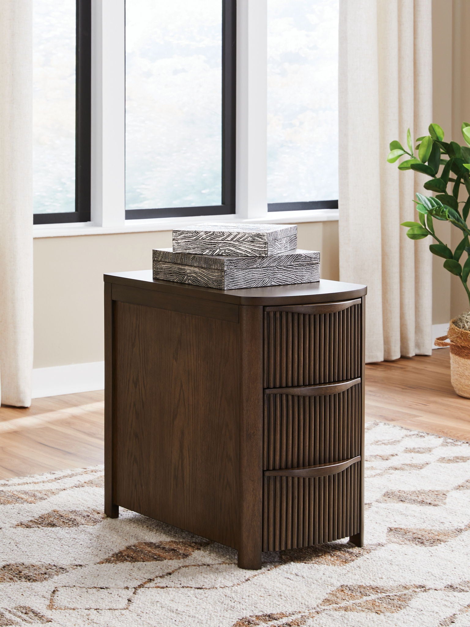 Camdill - Table d'appoint de fauteuil