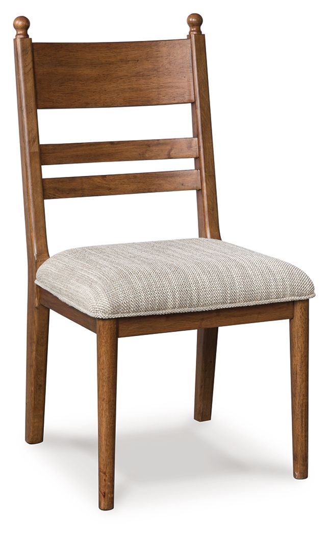 Greddinton - Chaise d'appoint de salle à manger rembourrée (lot de 2)