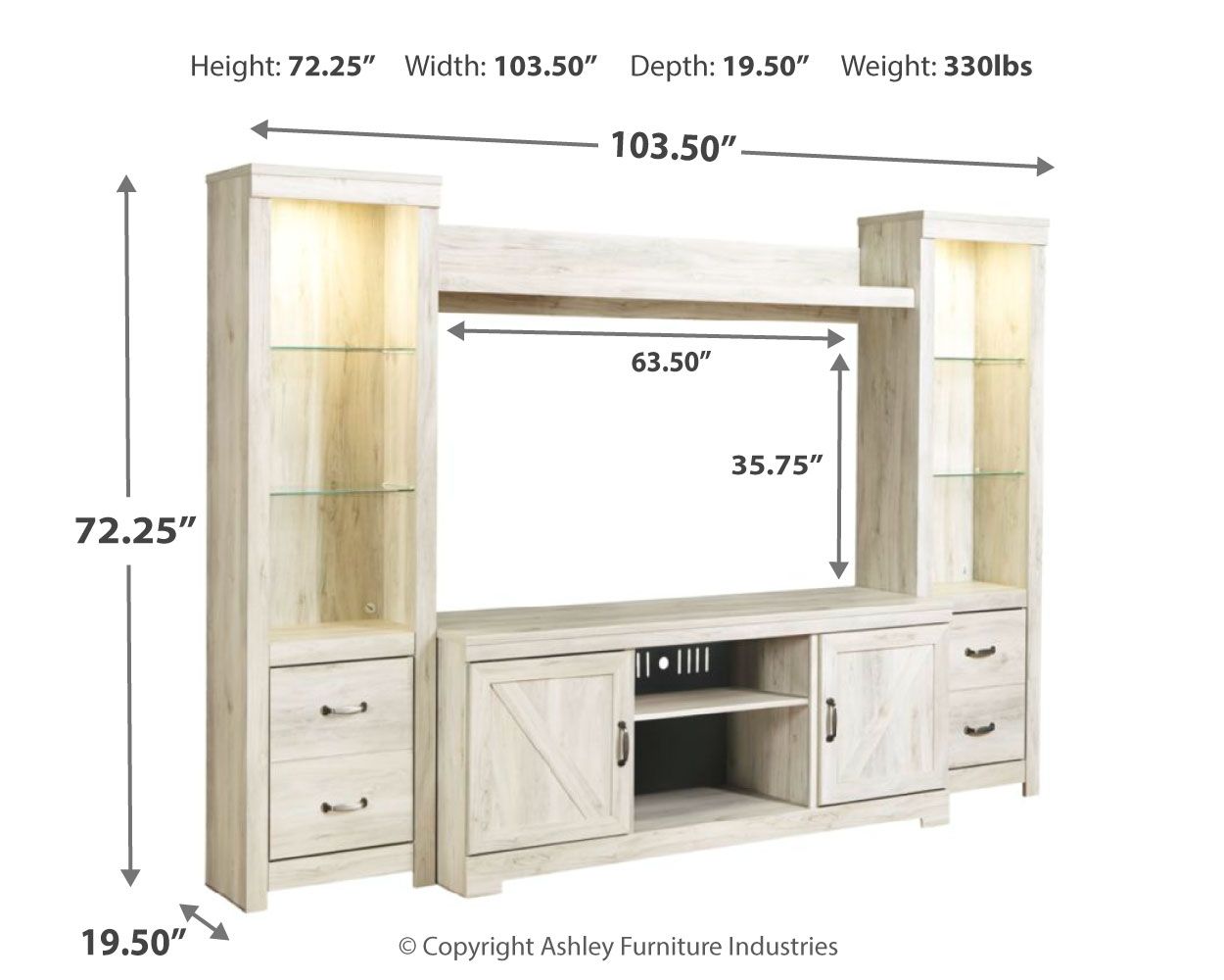 Bellaby - Meuble TV