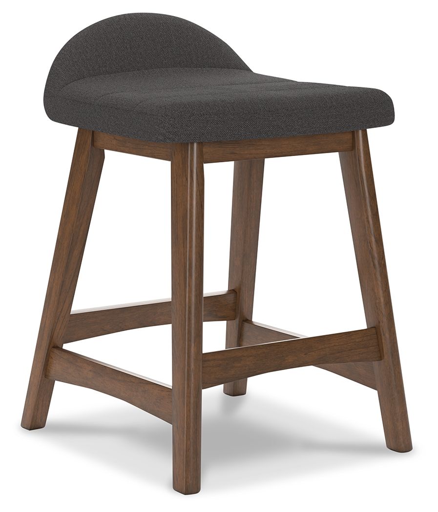 Lyncott - Tabouret de bar rembourré (Lot de 2)