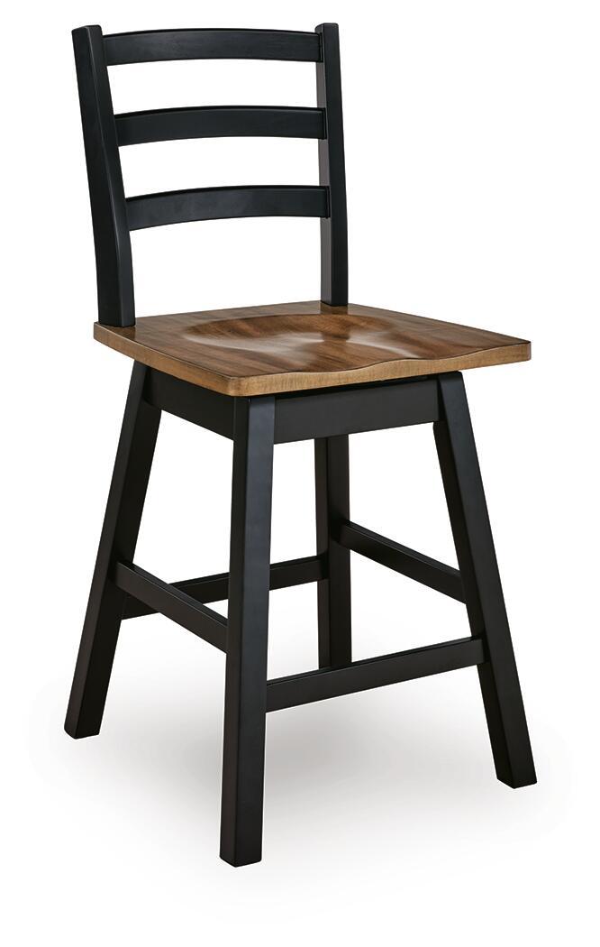 Wildenauer - Tabouret pivotant (Lot de 2)