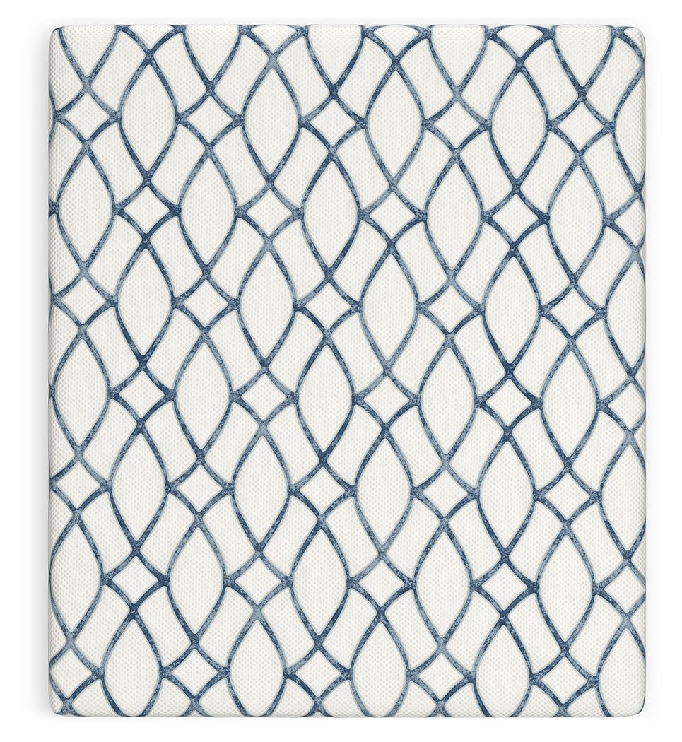 Matelas Chime Elite 2.0 de 12 po. - Grand lit double (California King) - Blanc/Bleu