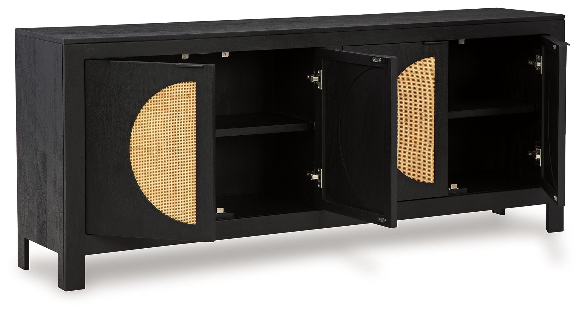 Cliffiings - Meuble d'appoint - Noir / Naturel