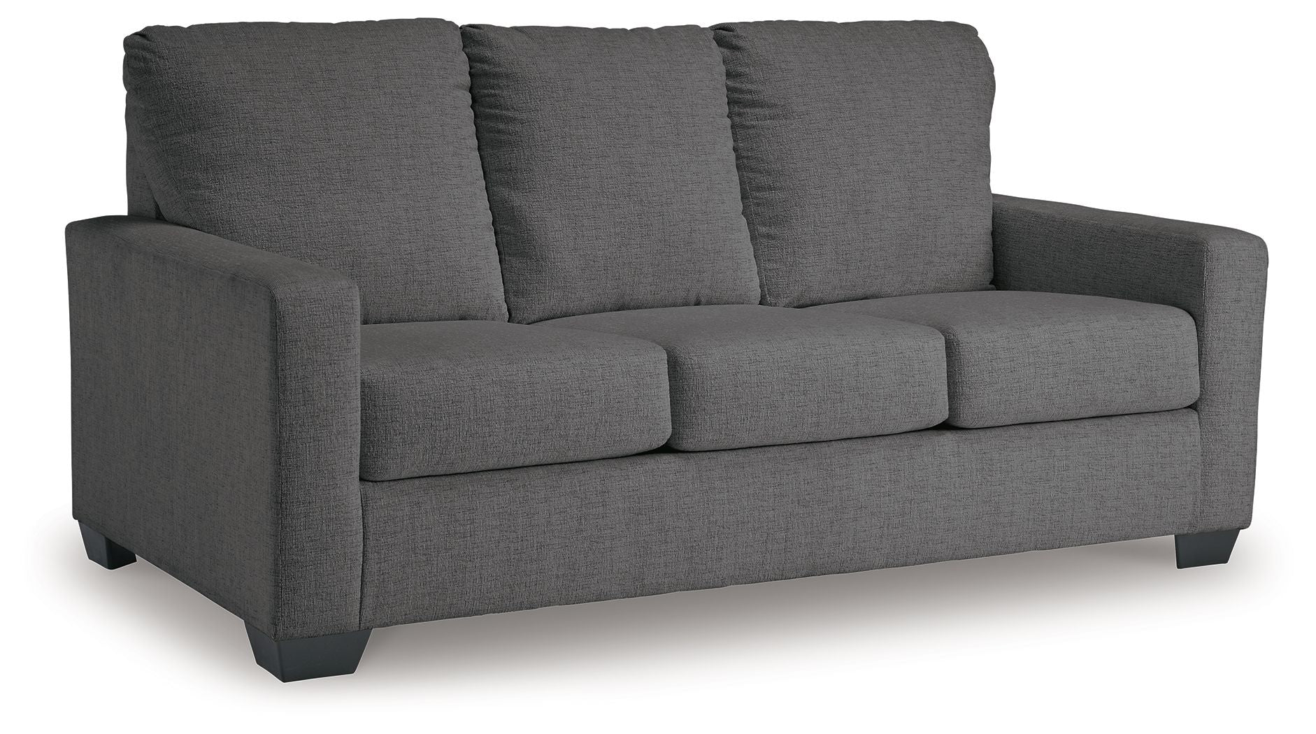 Rannis – Grand canapé convertible – Tissu – Étain