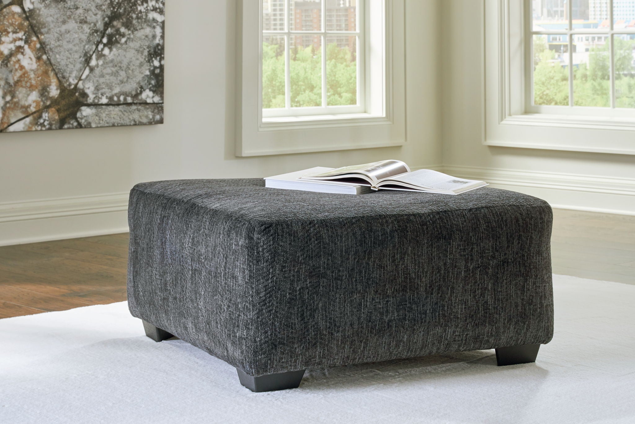 Biddeford - Pouf d'appoint surdimensionné - Shadow