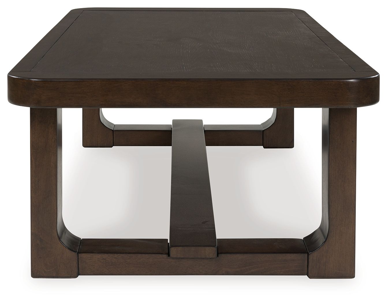 Breckington - Table Basse Rectangulaire - Brun Foncé