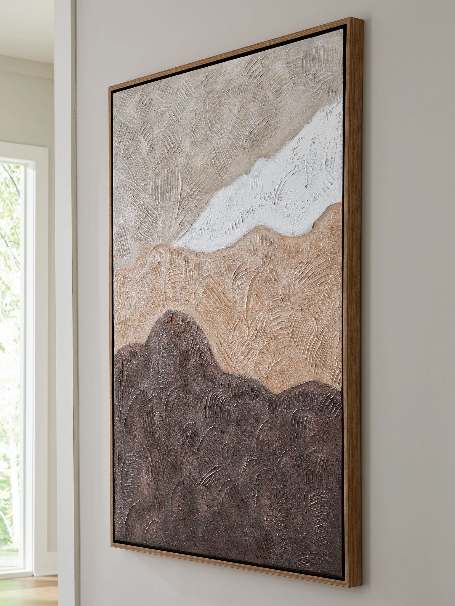 Fanthorne - Décoration murale - Beige / Marron / Blanc