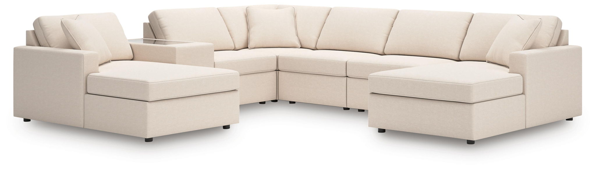 Modmax - U-Shaped Sectional - Oyster