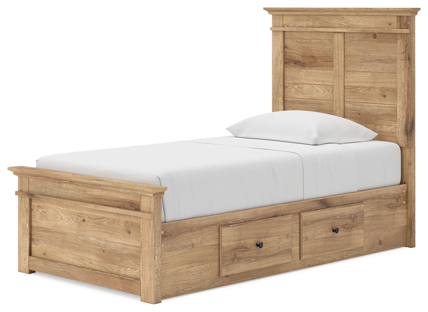 Makidern - Lit de rangement avec 2 tiroirs de rangement sous le lit