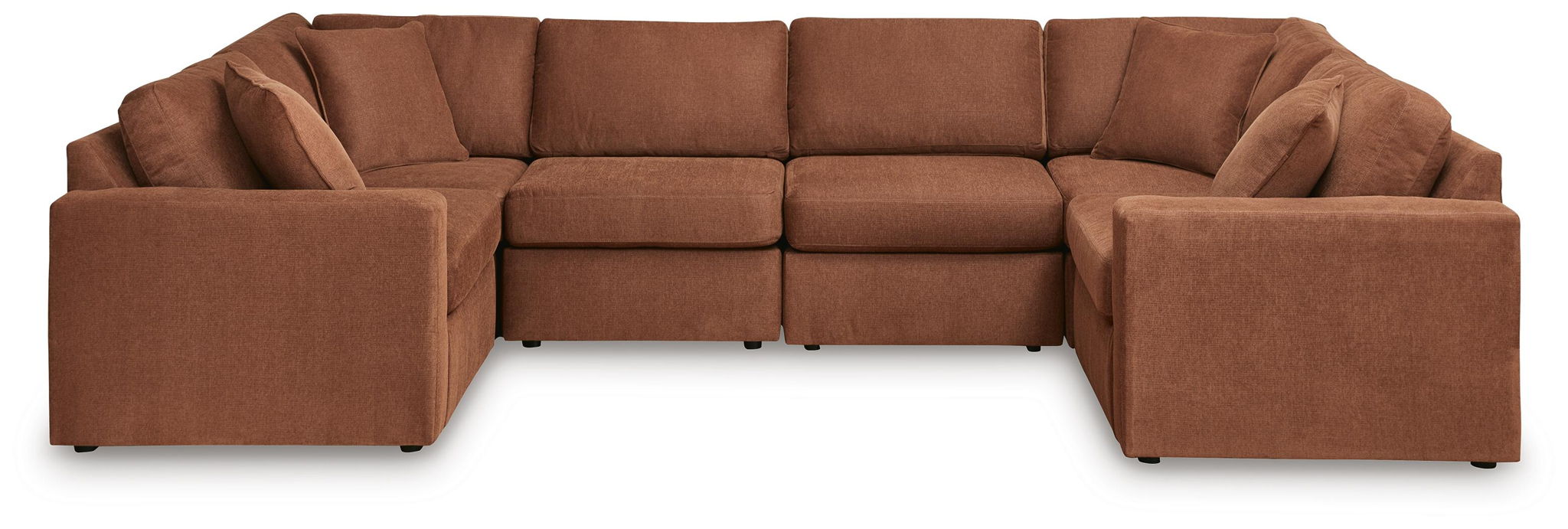 Modmax - U-Shaped Sectional - Spice