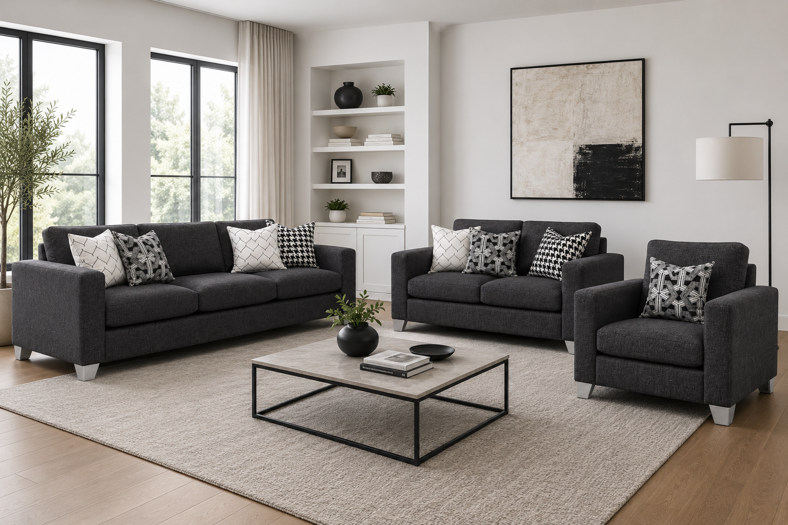 3-piece sofa set
