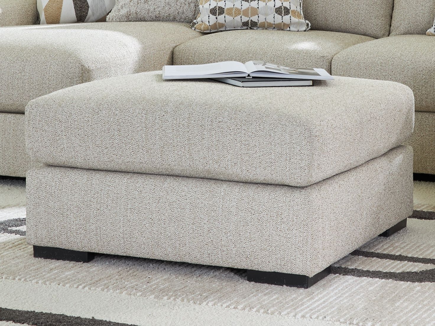 LaureLGrove - Grand pouf d'appoint - Galet