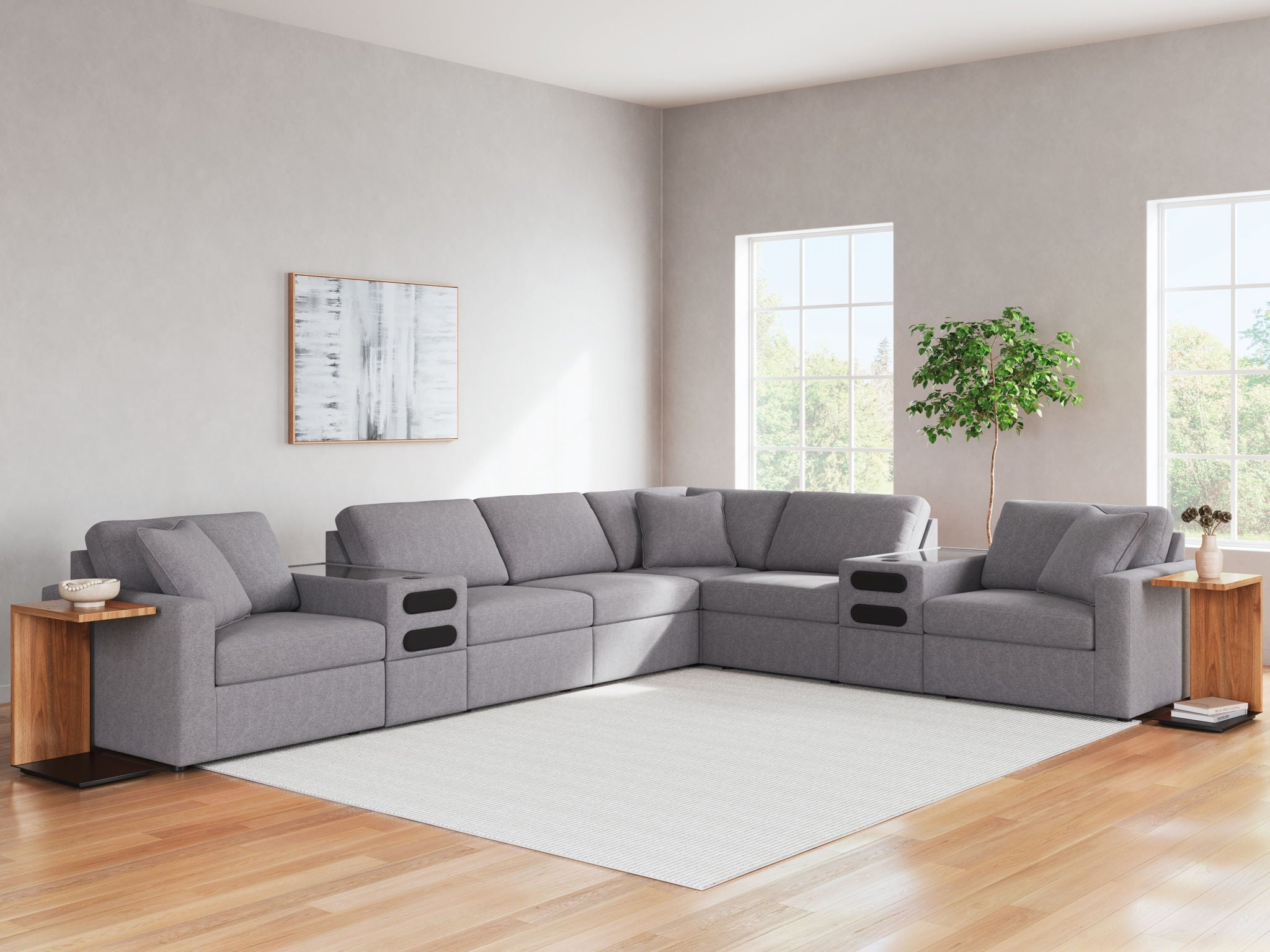 Modmax - Sectionnel - Granit