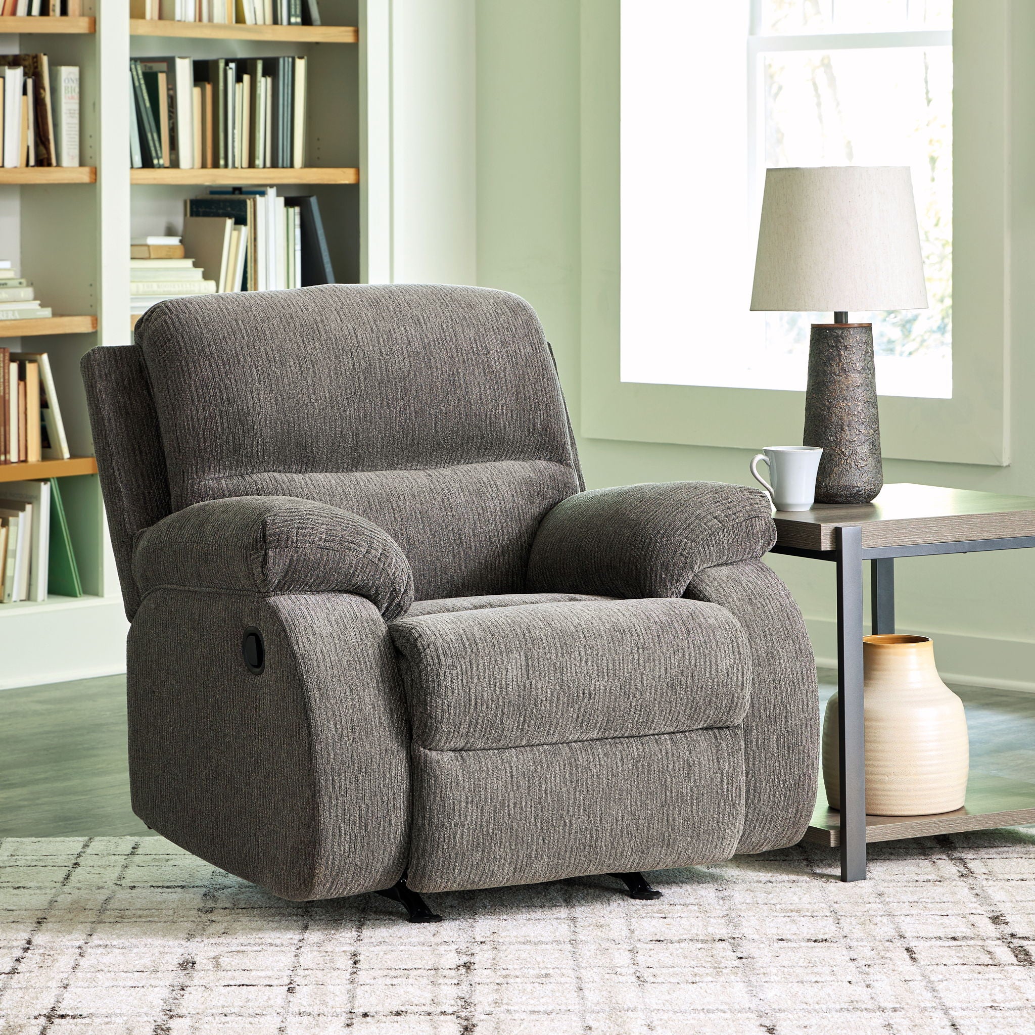 Scranto - Rocker Recliner - Brindle