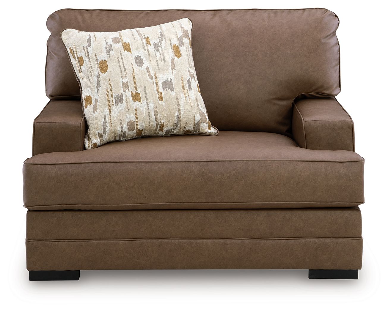 VillaCourt - Fauteuil Une Place et Demie - Caramel