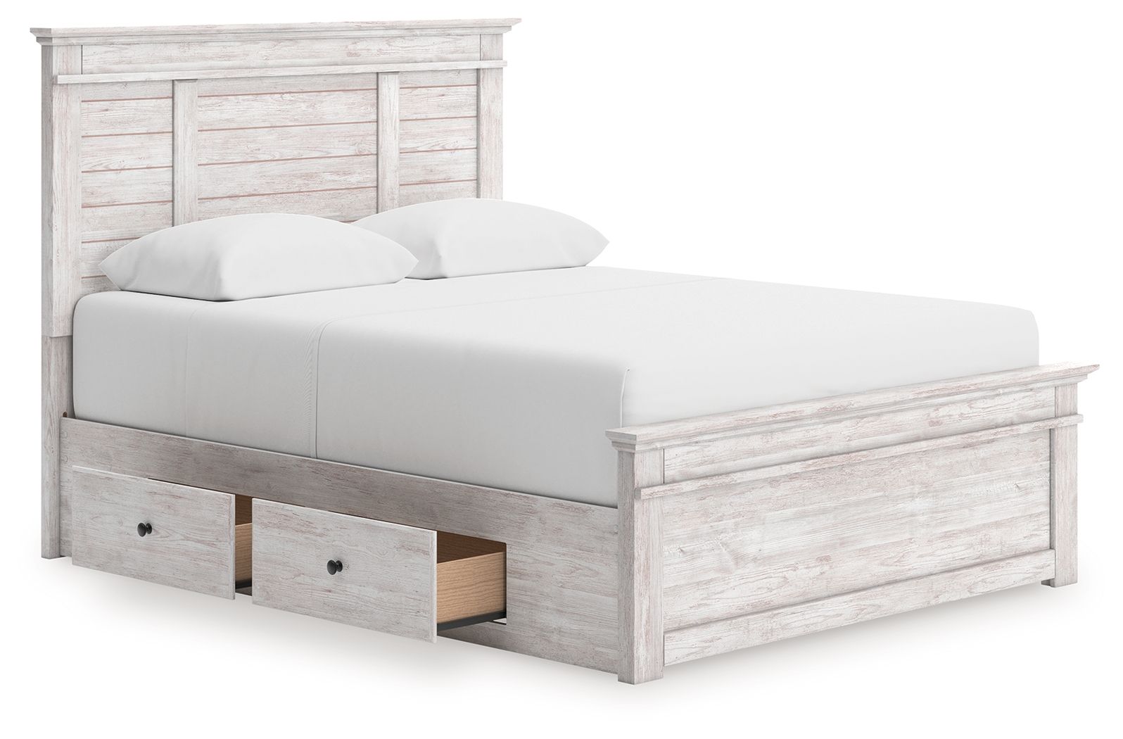 Makidern - Lit de rangement avec 2 tiroirs de rangement sous le lit