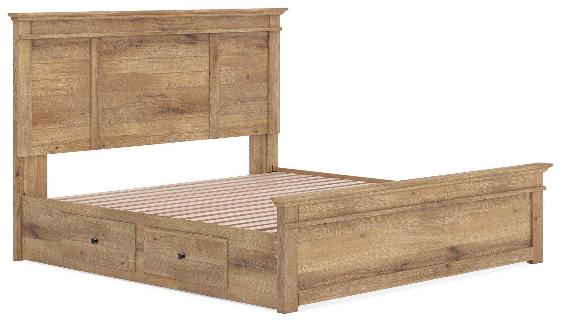 Makidern - Lit de rangement avec 2 tiroirs de rangement sous le lit