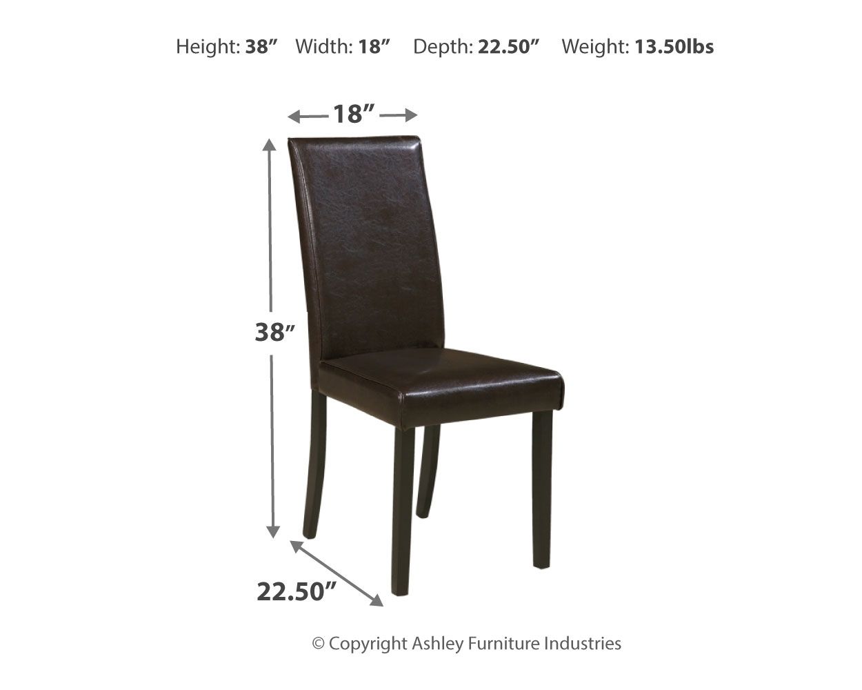 Kimonte - Chaise de salle à manger