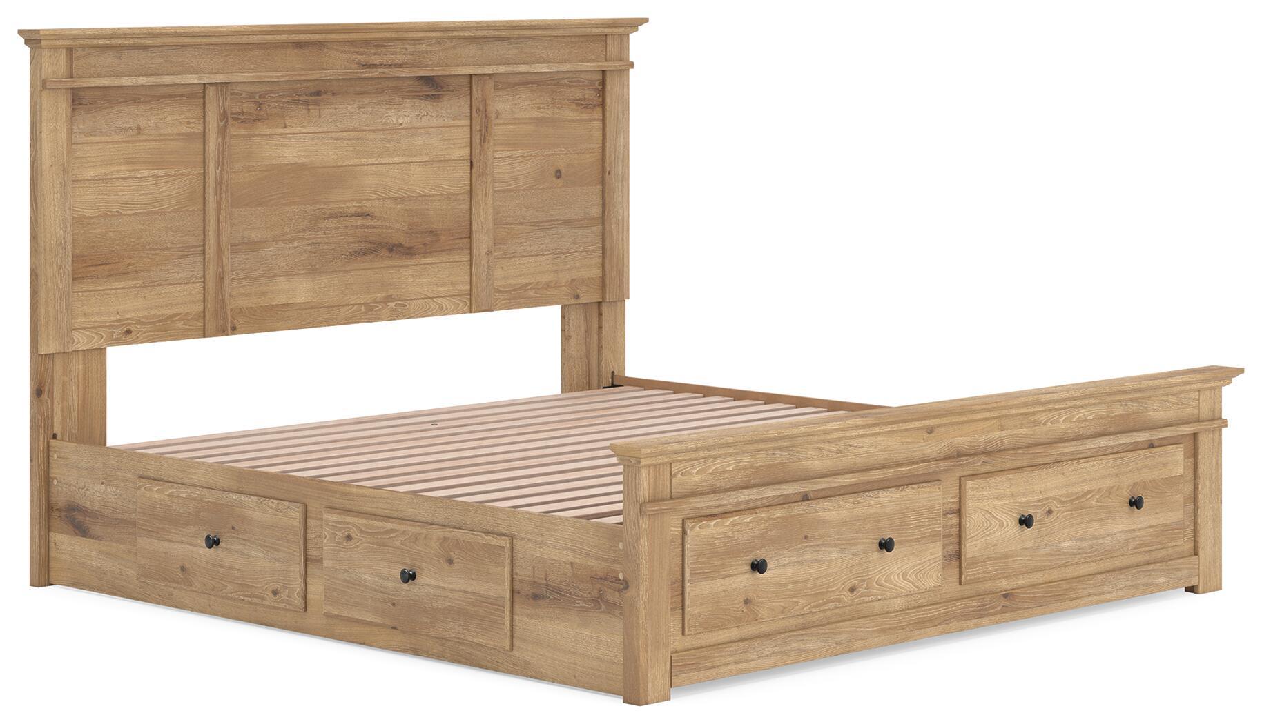 Makidern - Lit de rangement avec 2 tiroirs de rangement sous le lit