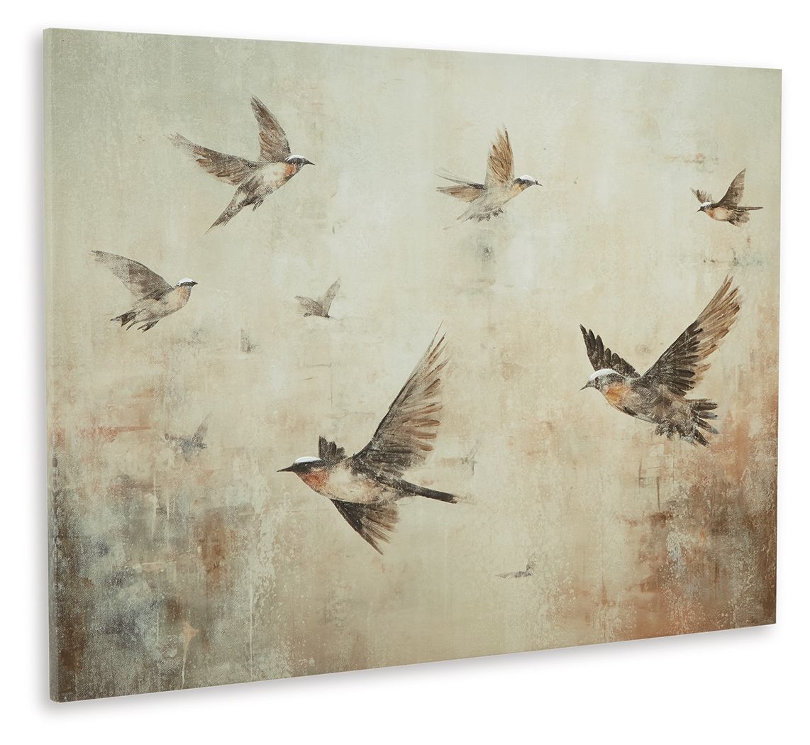 Collmund - Art Mural - Gris / Marron