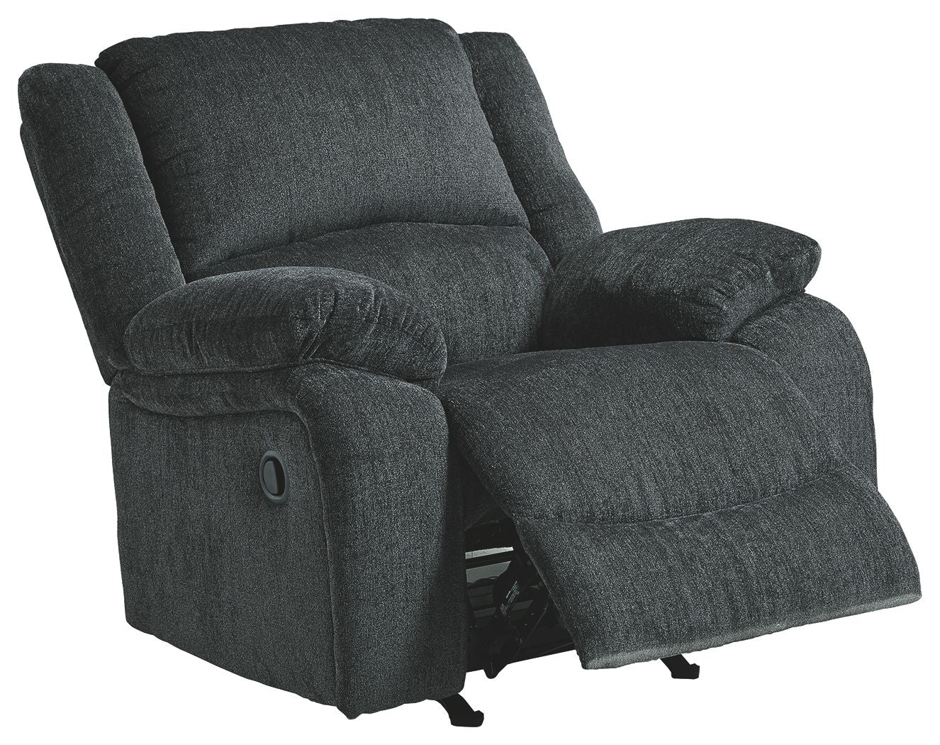 Draycoll - Fauteuil inclinable à bascule - Tissu - Ardoise