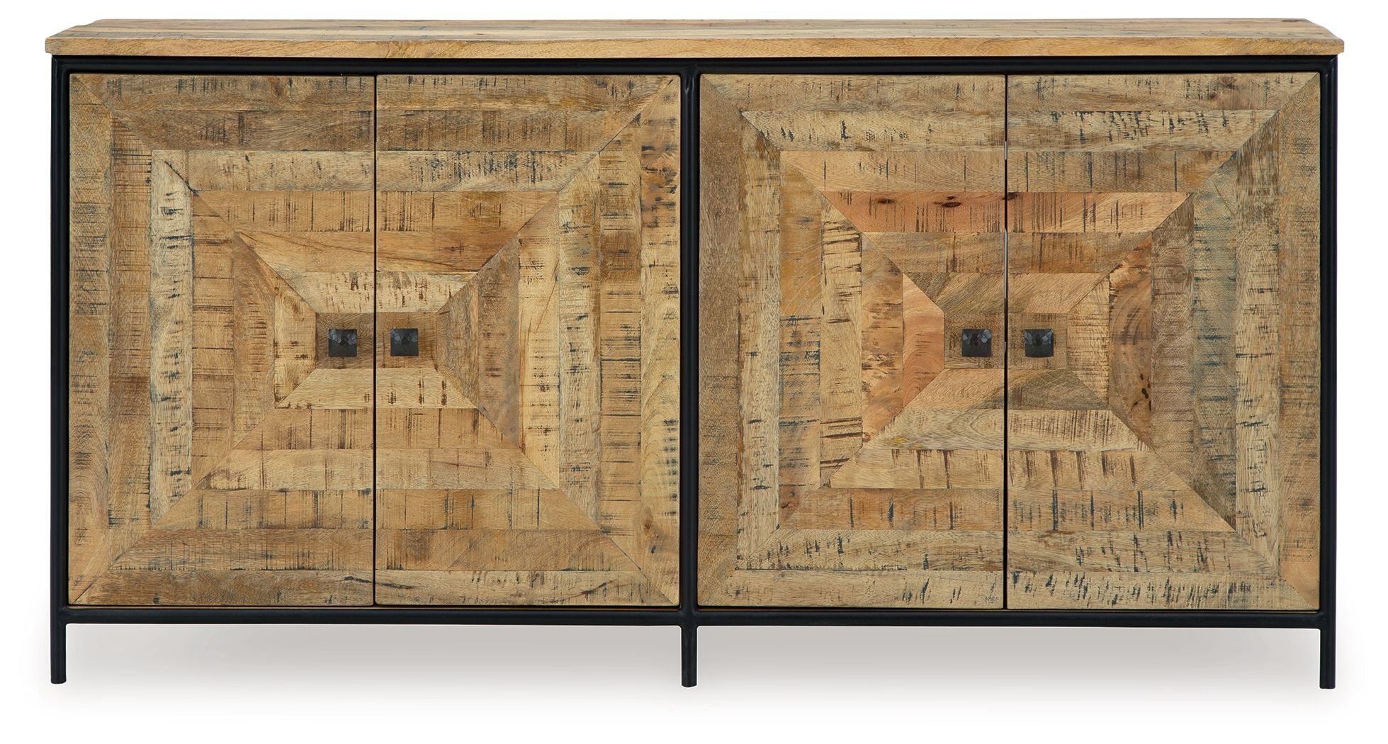Camney - Meuble d'appoint - Brun / Noir