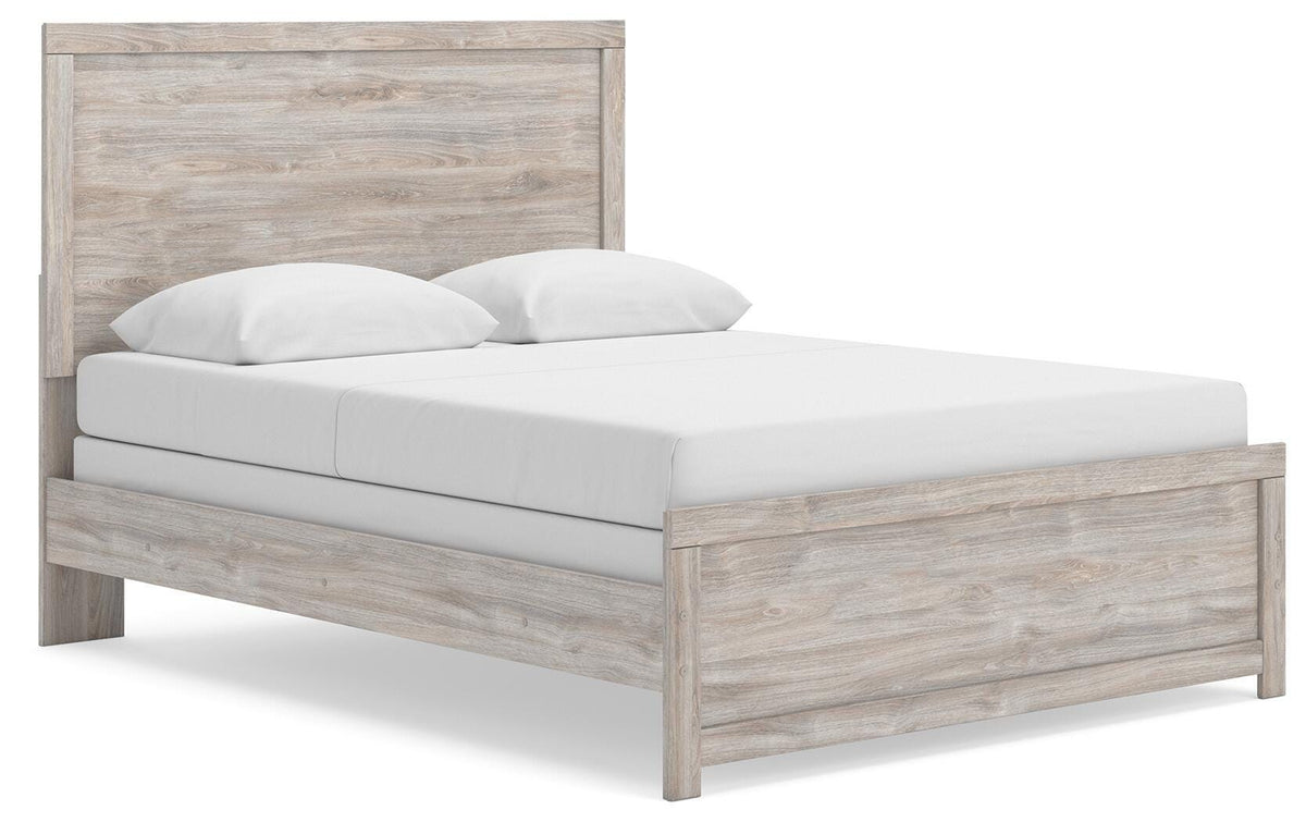 Broachmyn - Queen Panel Bed - Gray - Wood