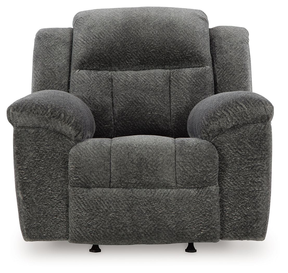 Fauteuil inclinable à bascule Frohn - Tissu - Graphite