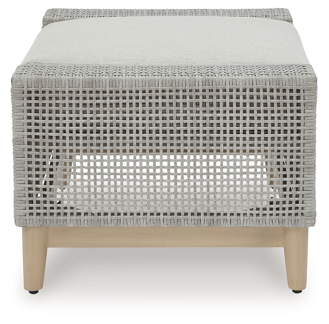 Seton Creek - Ottoman avec coussin - Gris