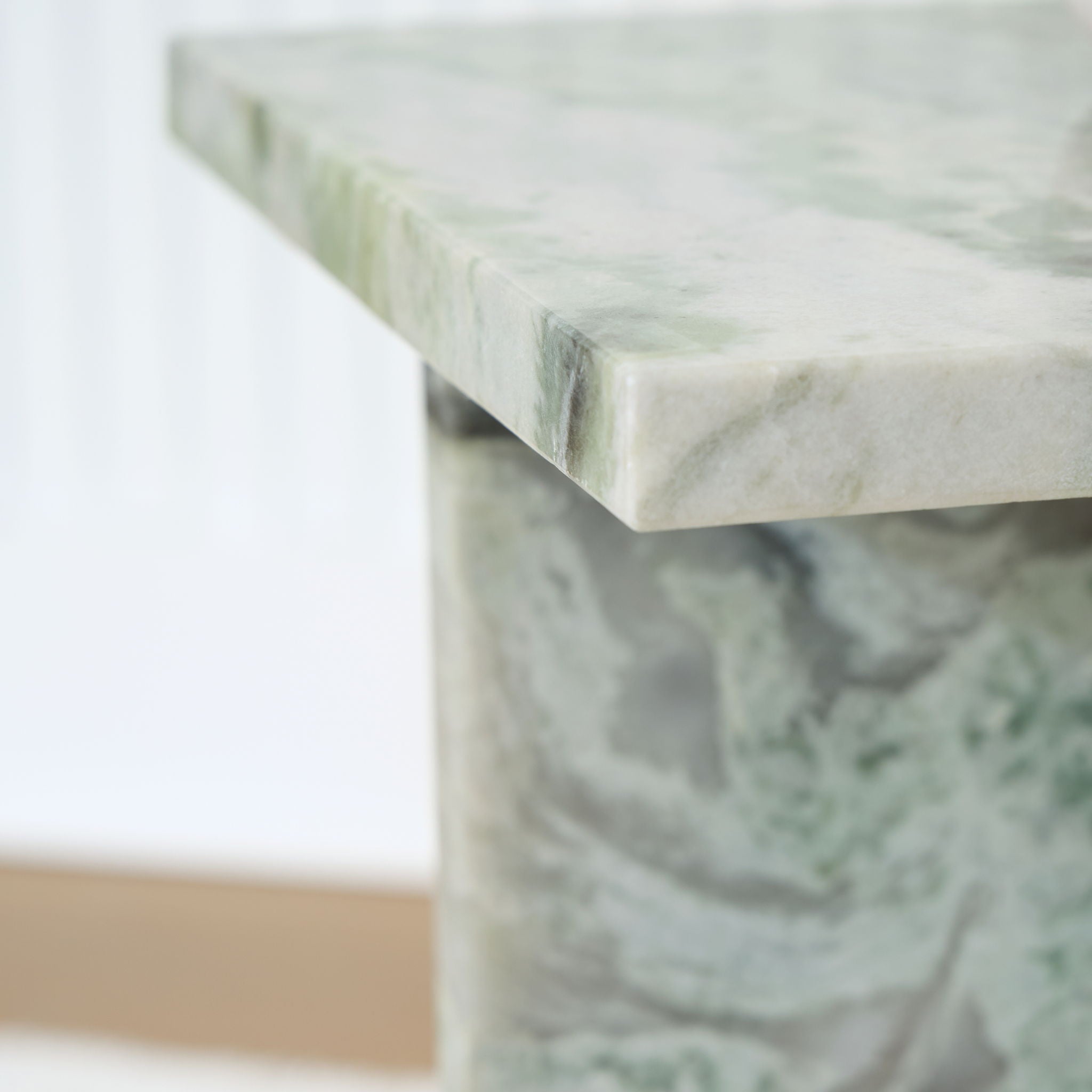 Deaconwell - Table d'appoint - Blanc / Vert
