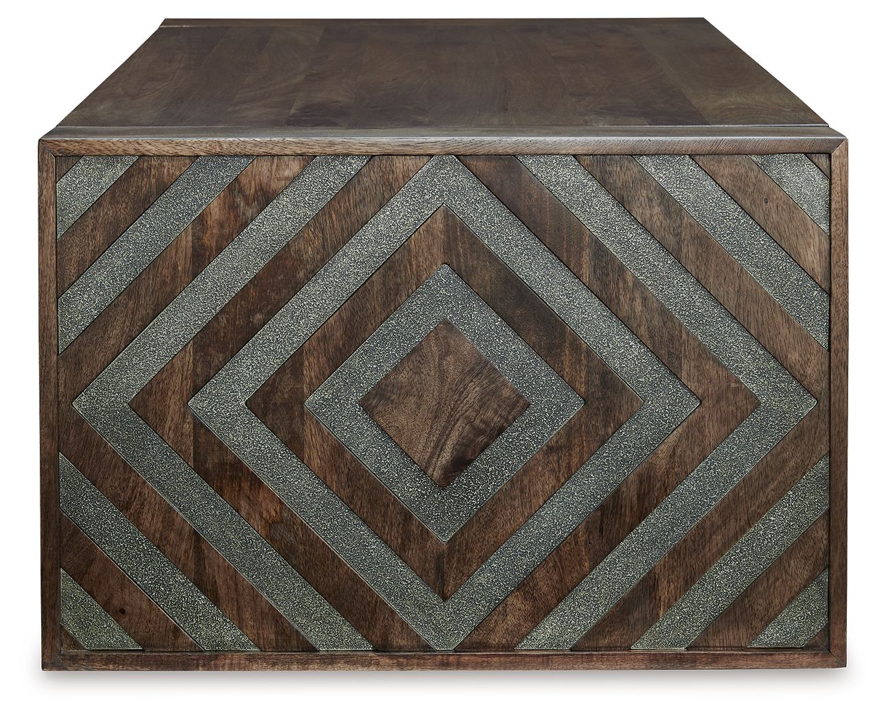 Dreggan - Table basse rectangulaire - Marron