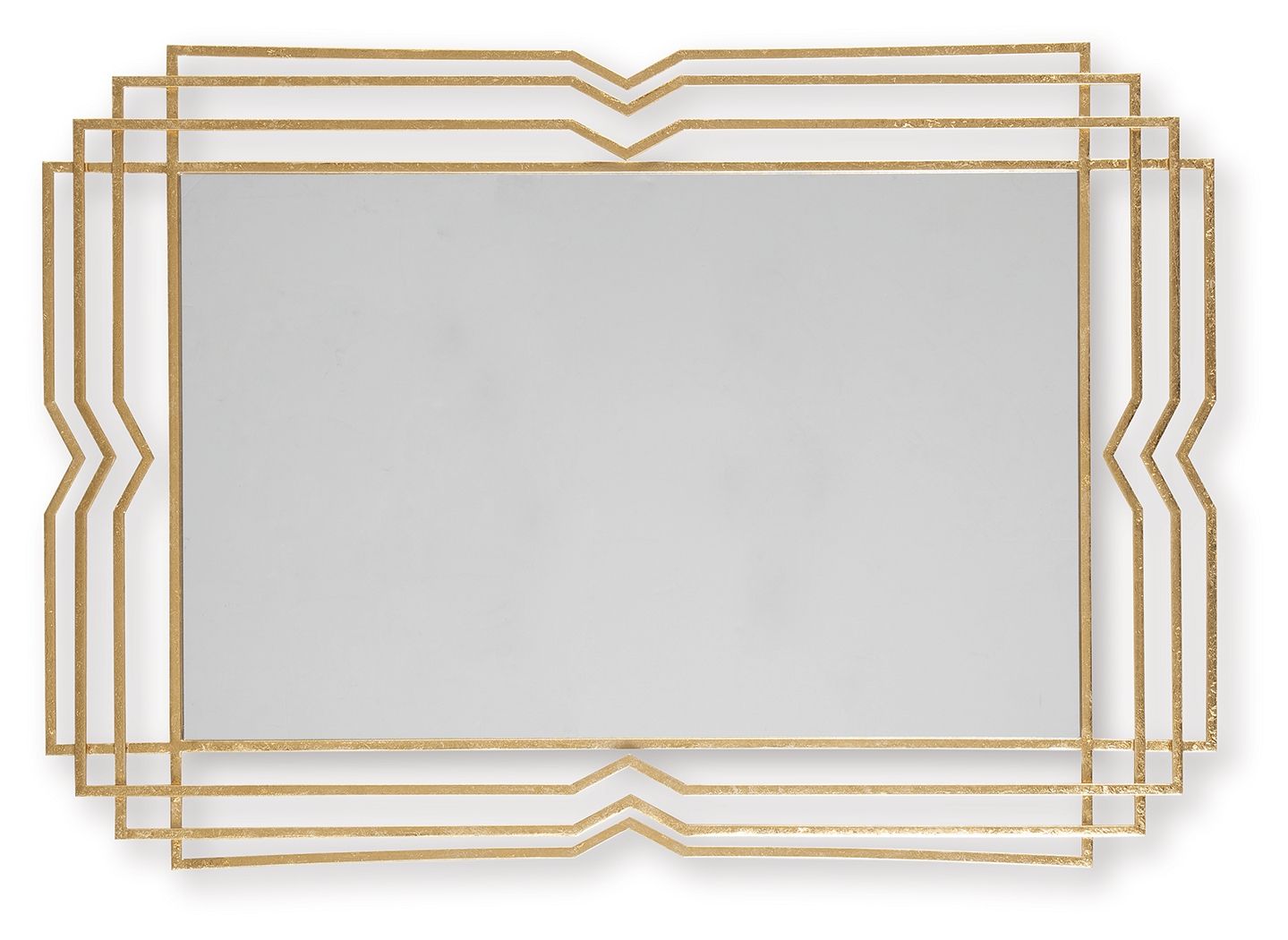 Claybrook - Miroir décoratif - Fini or