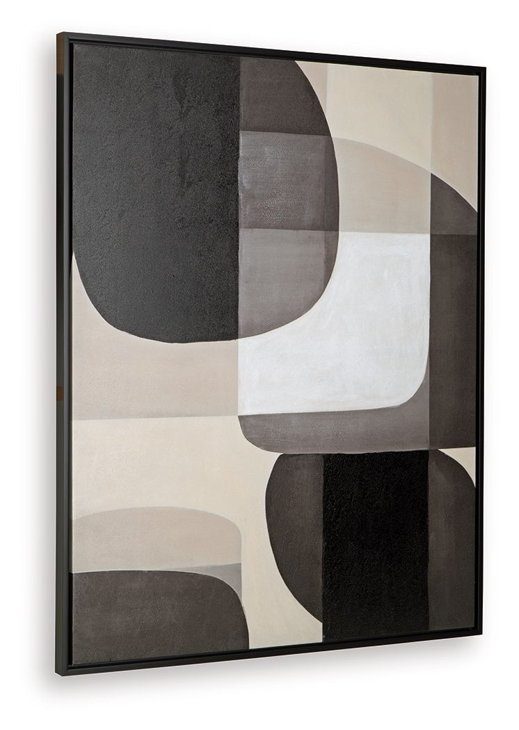 Kesleigh - Décoration murale - Noir / Blanc