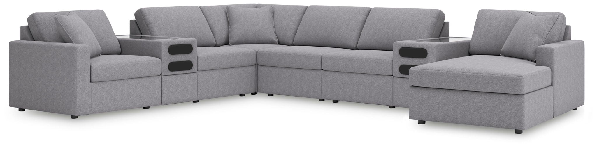 Modmax - U-Shaped Sectional - Granite