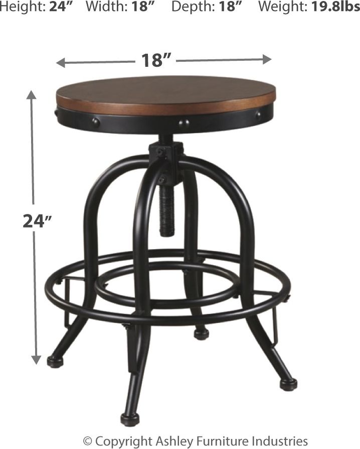 Valebeck - Ensemble table hauteur comptoir