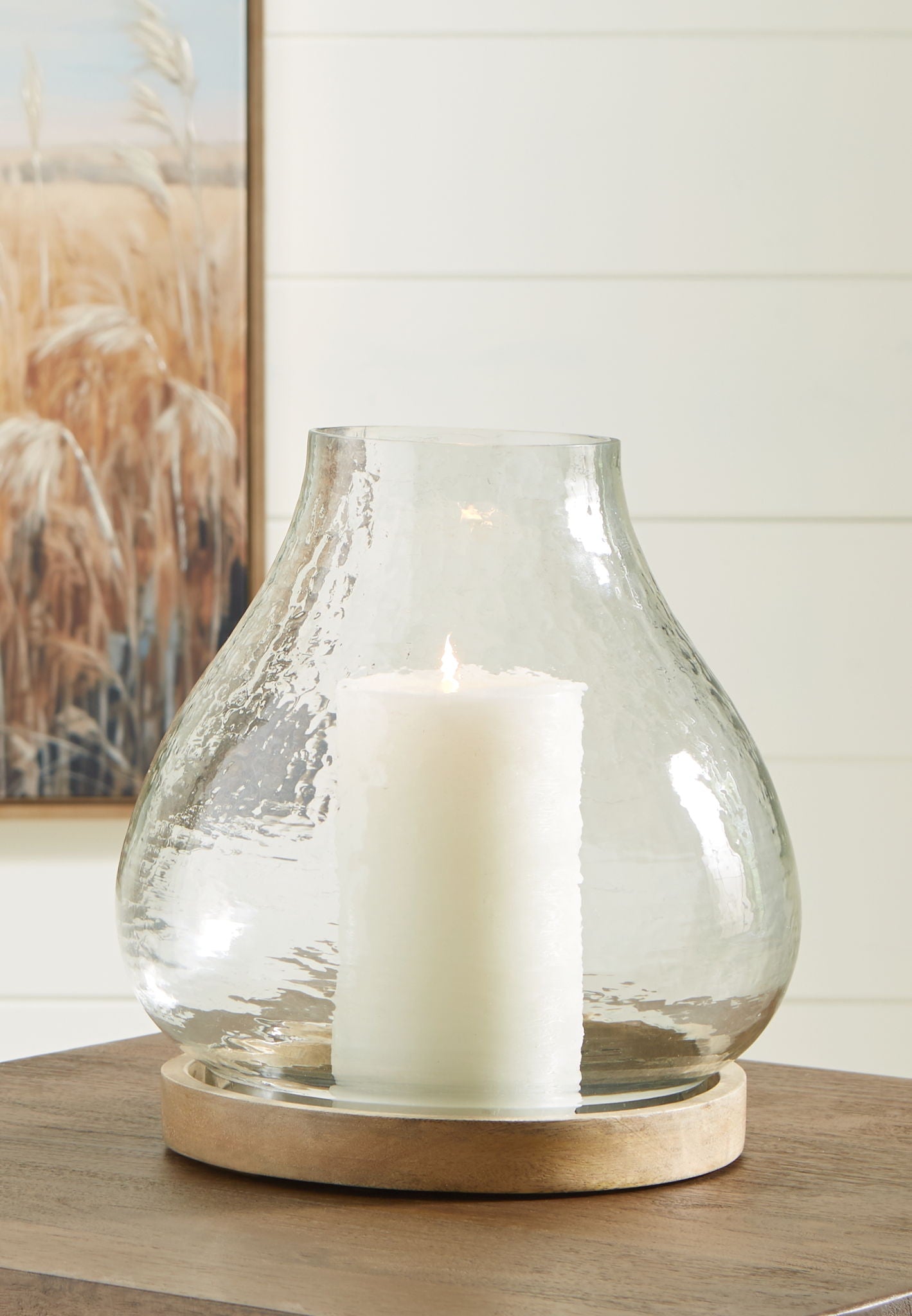 Adalisen - Bougeoir - Transparent / Marron